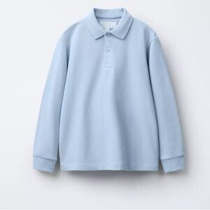Zara Boys Classic Blue Kids Polo Shirt